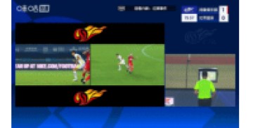 王刚无球状态下击打卡多索面部，主裁判看过VAR后处以黄牌警告